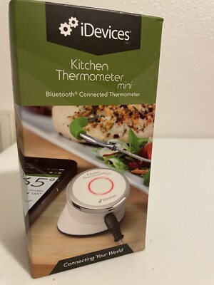 iDevices Kitchen Thermometer Mini - Bluetooth Connected - New in Open Box