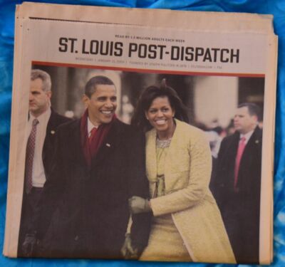 St. Louis Post Dispatch - Obama Inauguration