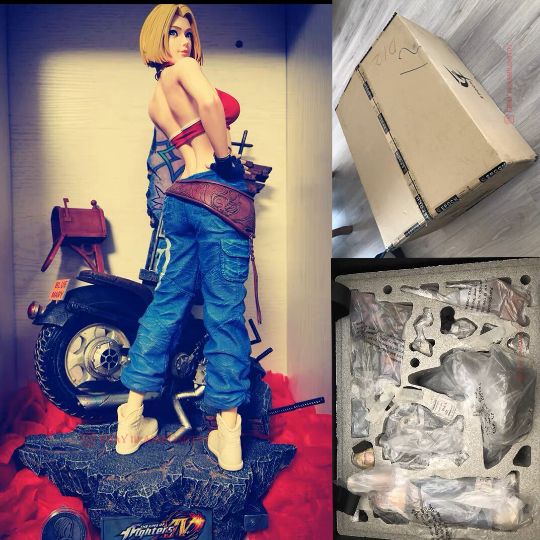 Epoch studios SNK The king of fighters 14 Blue Mary Resin Statue