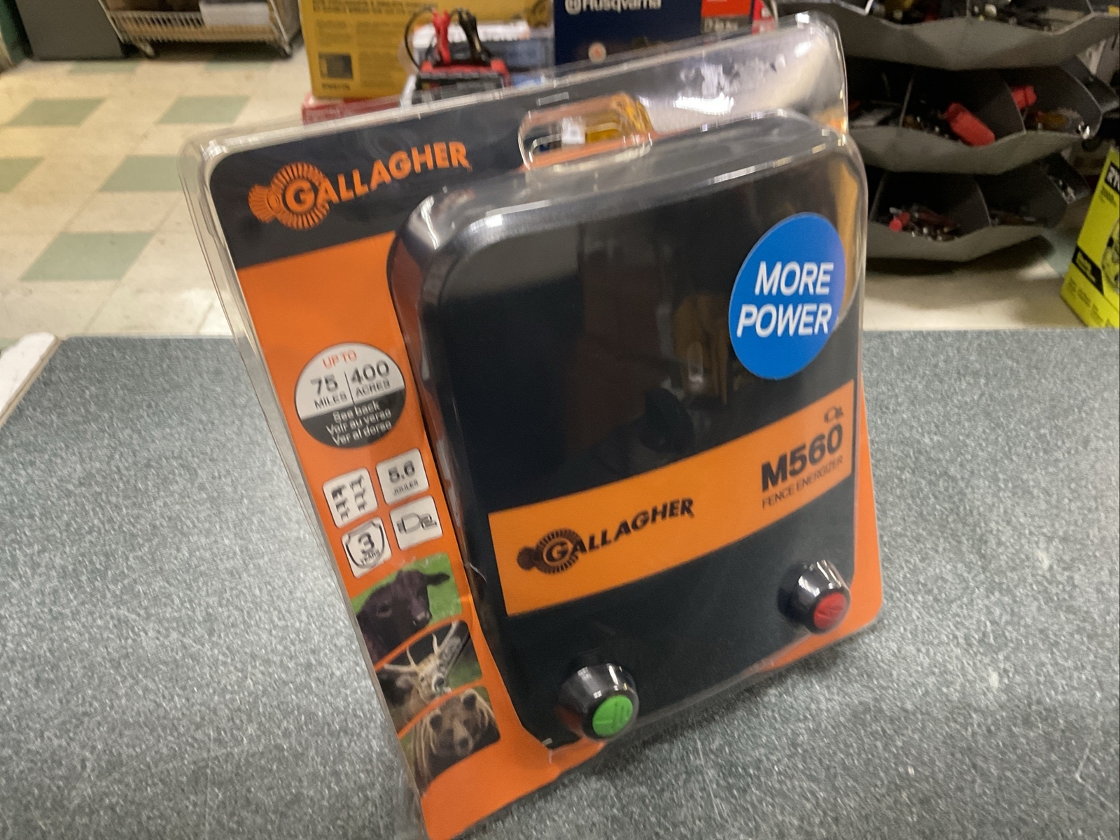 Gallagher M560 Fence Energizer Up To 400 Acres G323514 eBay