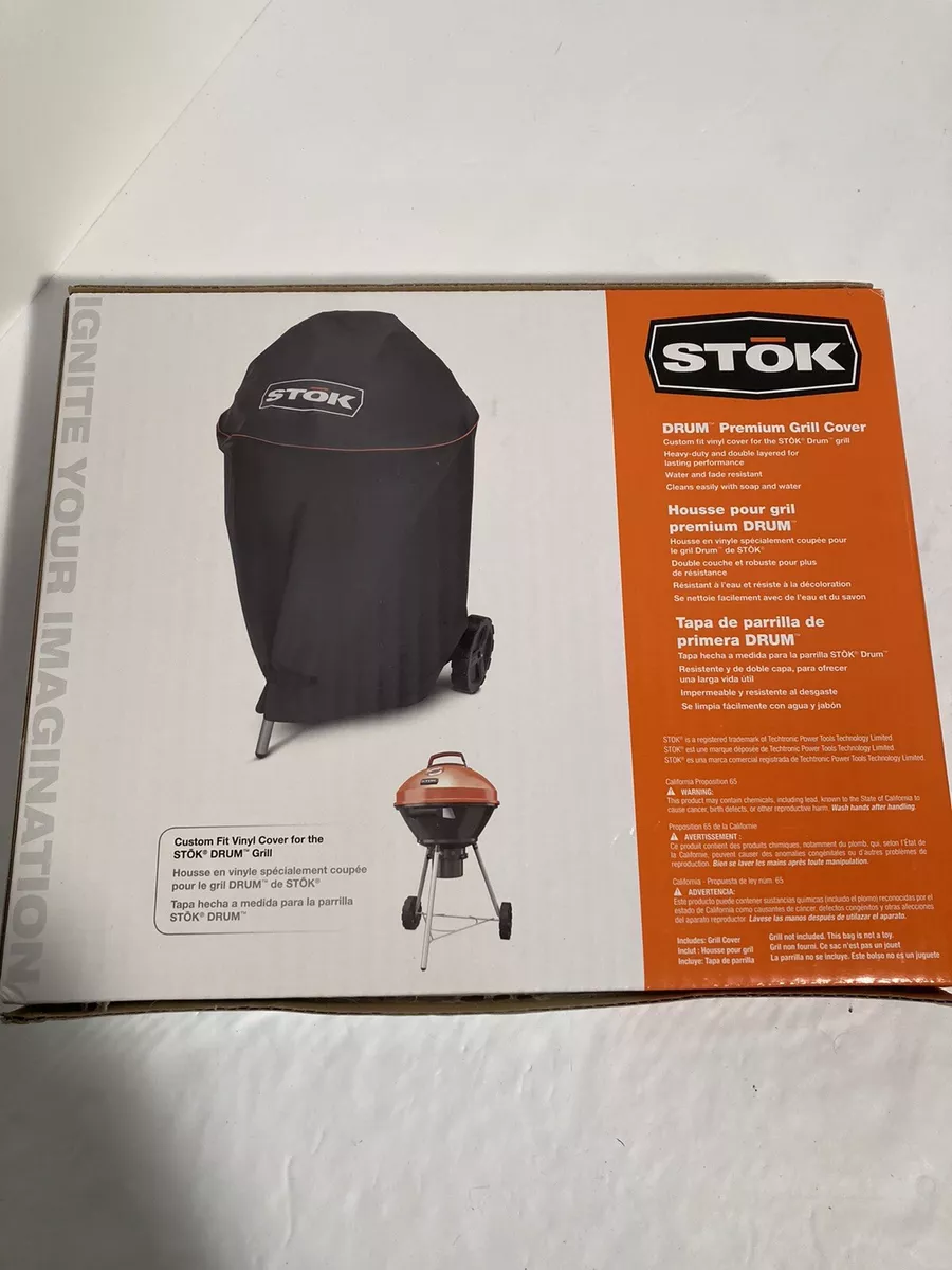 Stok Drum Grill Heavy Duty Cover Double Layered Brand New in