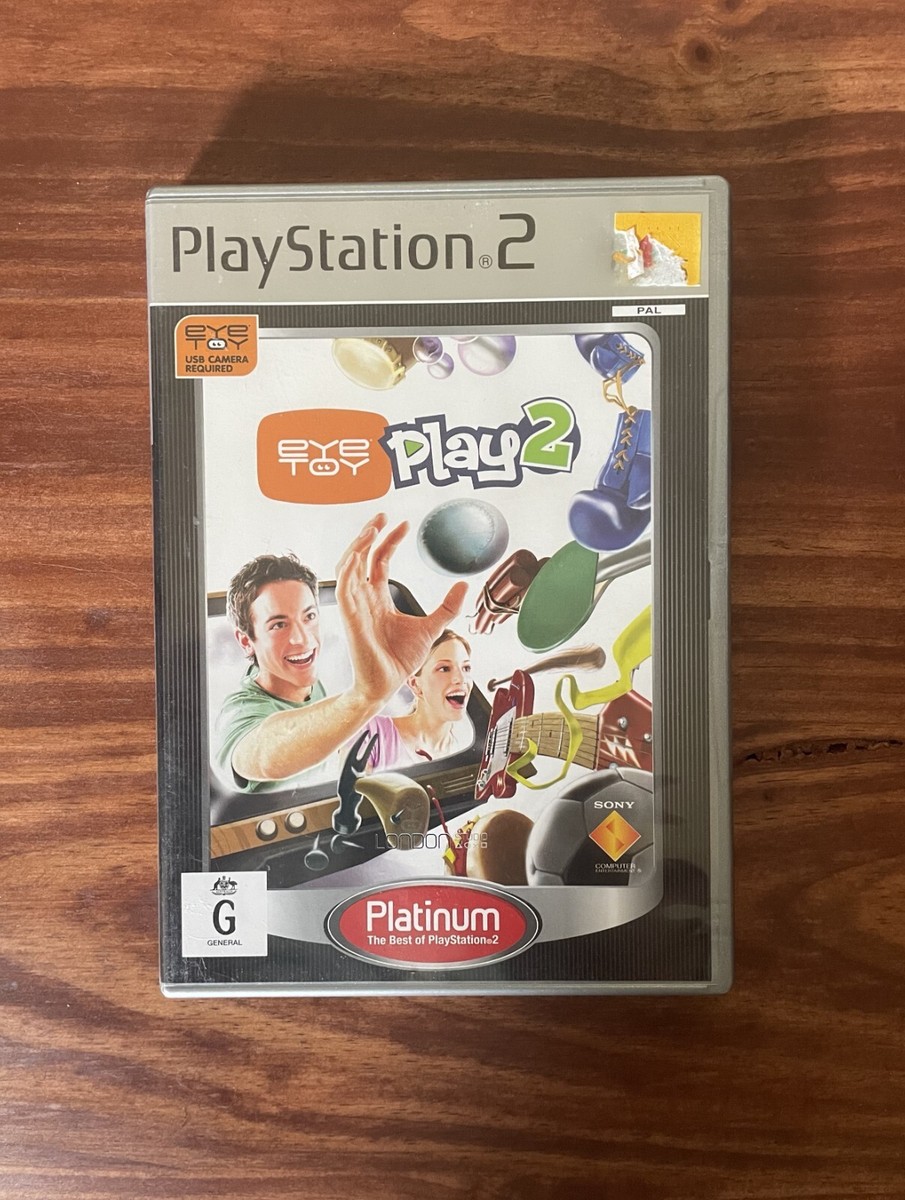 Jeu EyeToy : Play 2 Pour PS2 - Bon état, Expédition Rapide Avec Suivi