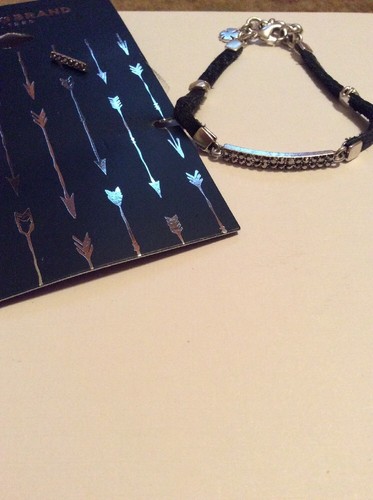 Lucky Brand Pave Bracelet & Pave Bar Earrings f 55 - Picture 2 of 9