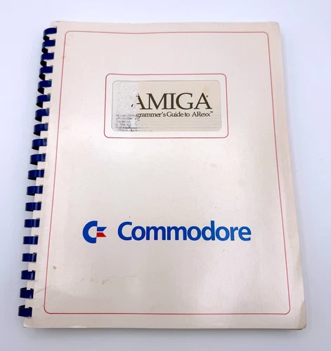 AMIGA Technical Reference Series Programmer's Guide to ARexx Manual Book RARE 91