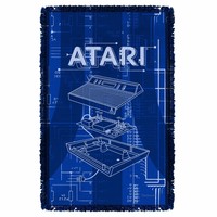Atari Inside Out Officially Licensed Woven Throw Blanket 36x58 on sale Atari Inside Out Officially Licensed Woven Throw Blanket 36x58 on sale
