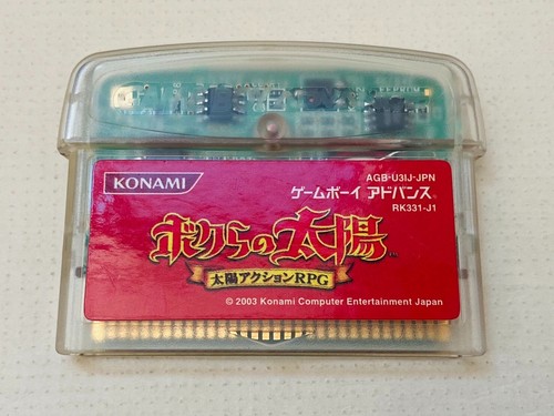 Nintendo Gameboy Advance GBA Boktai The Sun Is in Your Hand Japanese Game Tested - Picture 14 of 49