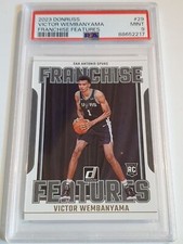 2023 Donruss Victor Wembanyama Rookie #29 Franchise Features RC PSA 9 (Low POP)