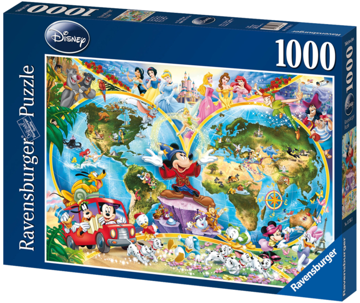 けんです。WDW Disneyパズル　マップ他 ジグソーパズル 300ピース 「どんなカンケイ？（ミッキー