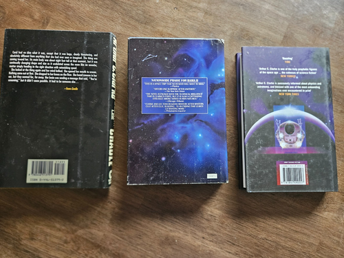 3 Book Lot Arthur C Clarke: Garden of Rama, Cradle, 2001 A Space Odyssey - Picture 2 of 4