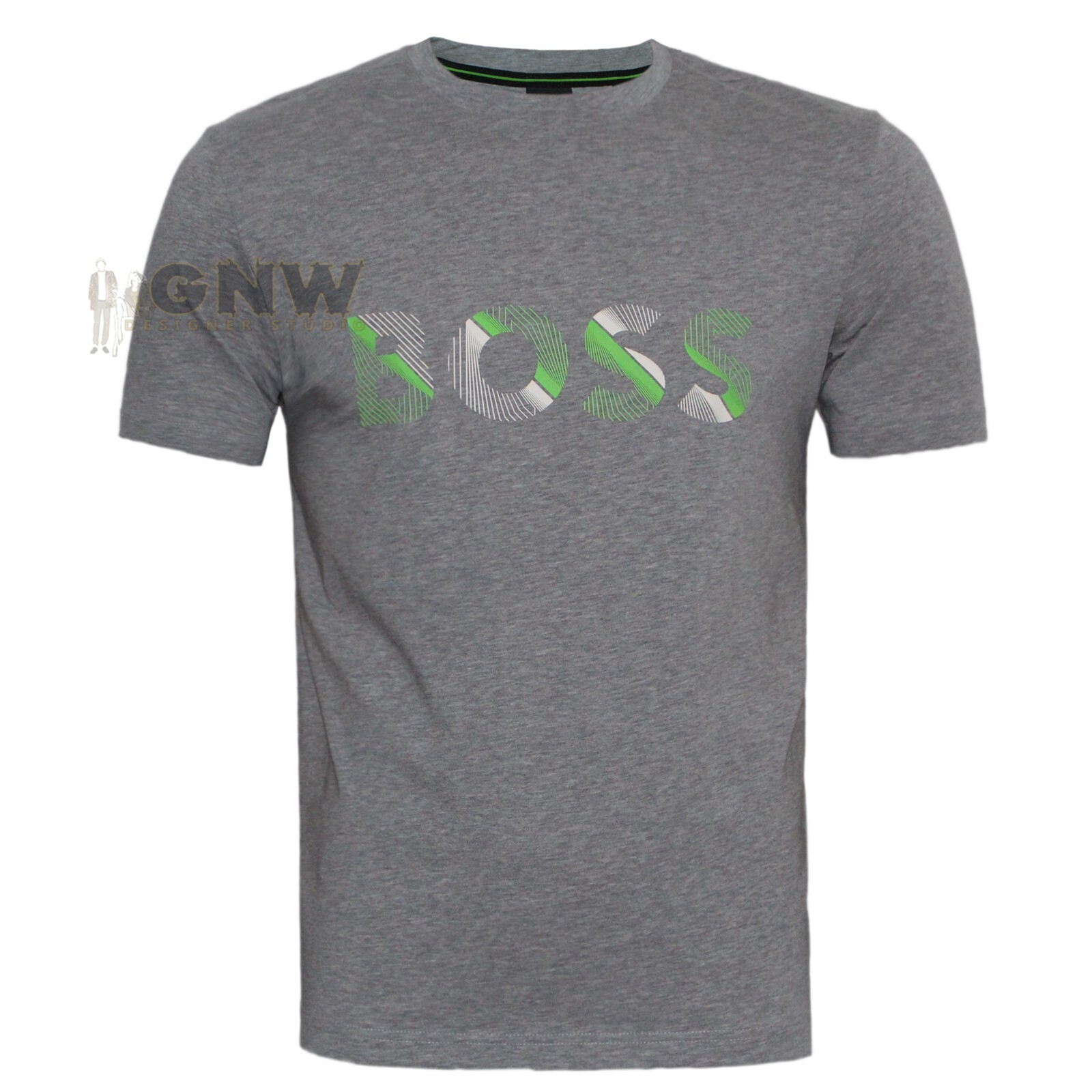 HUGO BOSS MEN'S GRAPHIC TSHIRT/TEE 50480464 SXXL PURE SOFT COTTON Was