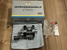 Abu Garcia Ambassadeur 4500C Mulinello da Colata Profilo Rotondo Esca Vintage