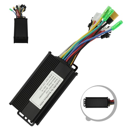 Sine Wave Three-Mode Controller Brushless Motor 24V36V48V 22A For E-bike Scooter - Bild 8 von 24