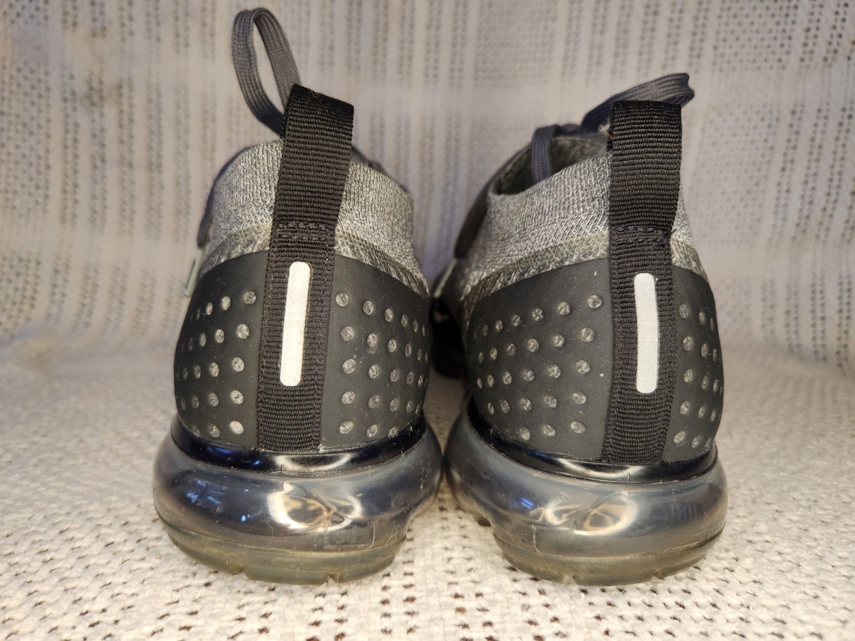 NIKE FLYKNIT VAPORMAX MEN SHOES SNEAKERS GRAY SIZE 10.5/44.5 EUC — product photo 6 of 10