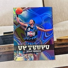 Skybox 1999-00 Hoops Decade Up Tempo Steve Francis #14 Rockets Rookie Insert