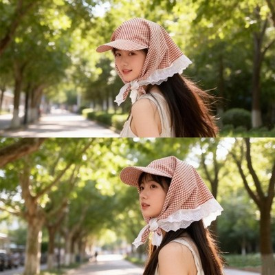 Exercise Wide Brimmed Hat Casual Sun Hat Gift Outdoor Hat Trendy Kerchief
