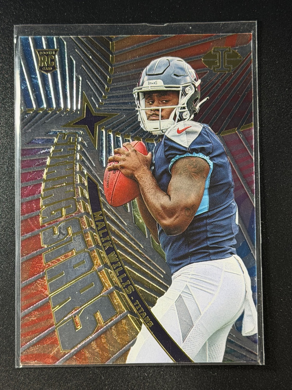 2022 Panini Illusions - Shining Stars Malik Willis #SS-13 (RC)