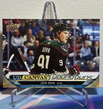 2024-25 Upper Deck Series 1 JOSH DOAN #C-94 UD CANVAS YOUNG GUNS ROOKIE