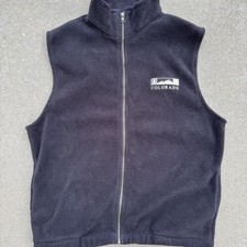 Men's Navy and Black Gilet