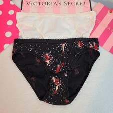VTG Victoria's Secret 2pk Signature Cotton Low Rise Bikini Panties Size M