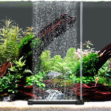 Aquarium Bubble Curtain Wall, Quiet Fish Tank Air Stone with Accessories, High D