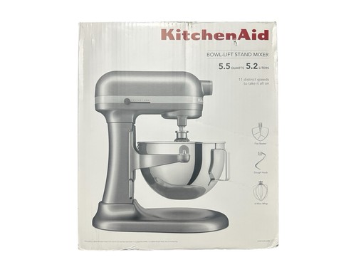 KitchenAid Mixer Schüssel-Lift Standmixer 5,5 Quart KSM55SXXXCU *NEU* - Bild 3 von 6