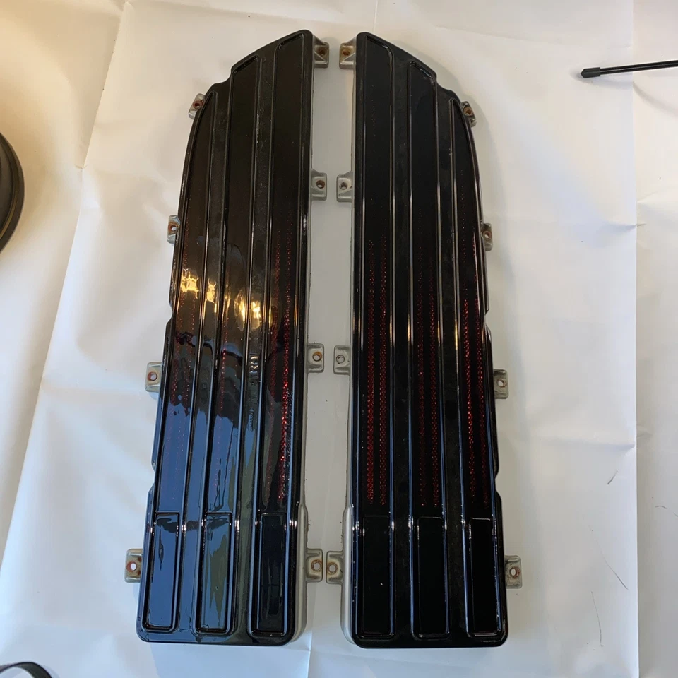 De colección 1978 Luz Trasera Lentes Cubiertas Pontiac Firebird TransAm RH LH Par Custom Smoke Foto 2 de 4