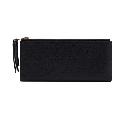 Louis Vuitton Monogram Empreinte Adele Double Zipper Women's Wallet [P]