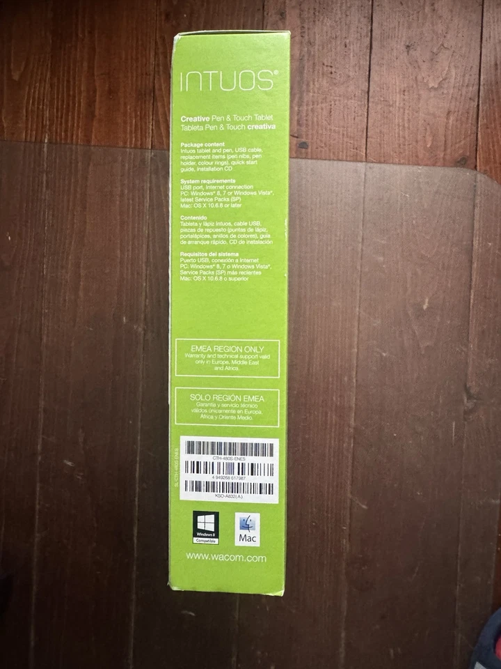 Wacom Intuos CTH-480S-ENES Graphics Tablet – Brand New & Sealed - Image 3 of 4