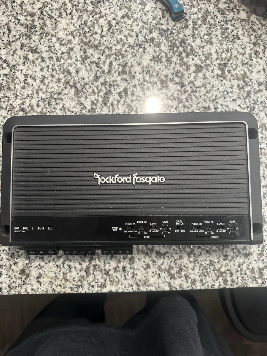 Rockford Fosgate 300X4 Car Audio Amplifiers for sale | eBay