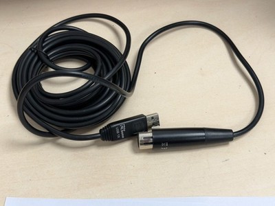 The T.bone USB 1X Audio Anschlusskabel schwarz Profi Qualität XLR auf USB