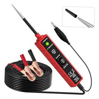 Power Circuit Probe Tester Automotive, 6V-24V DC Car Test Light Circuit 