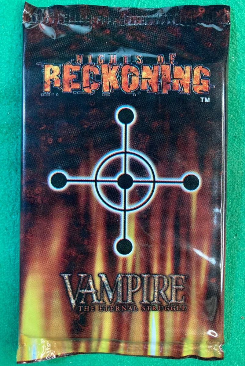 Vampire: The Eternal Struggle Sealed Collectible Card Game Packs