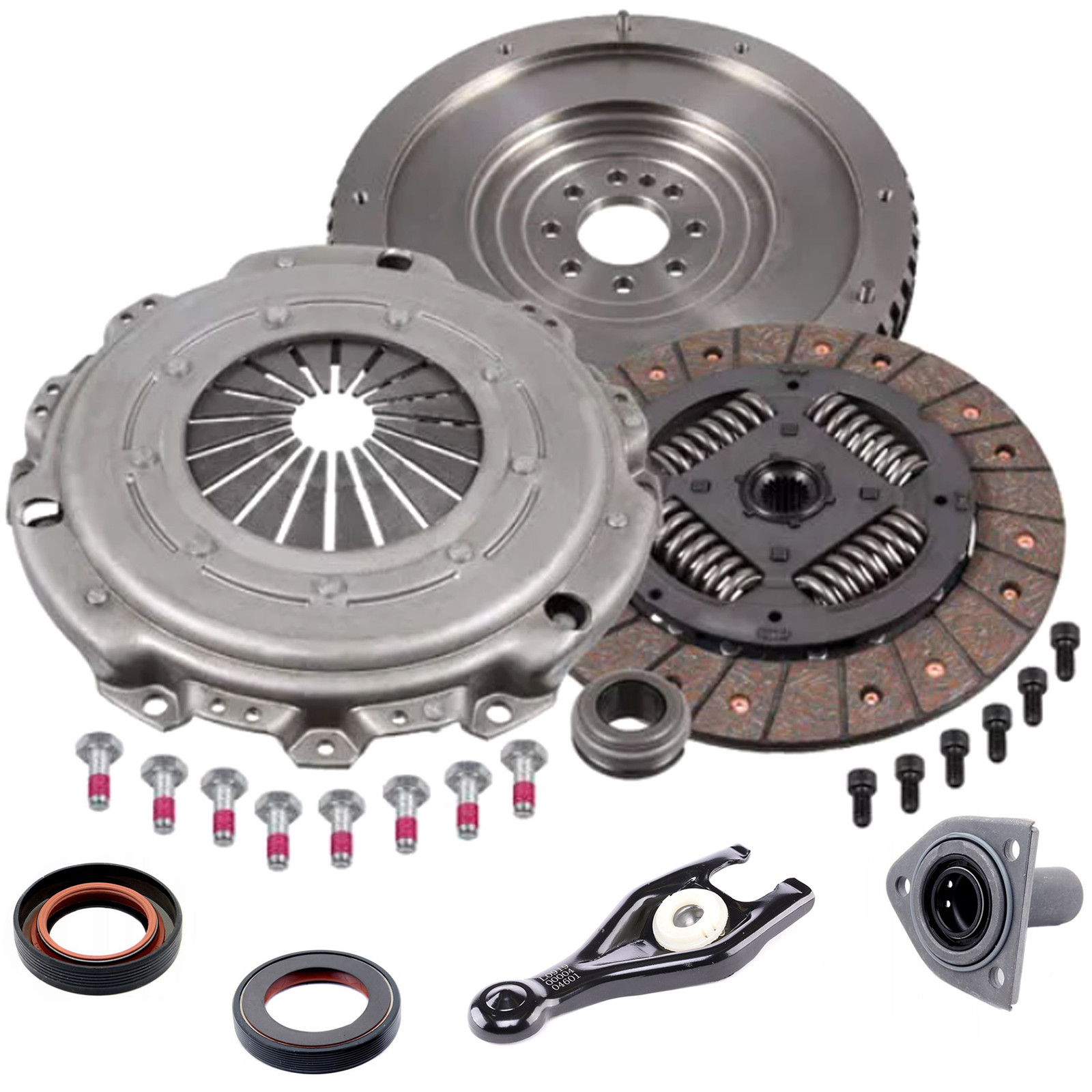 Kit volant moteur rigide 4 pièces résout panne embrayage Peugeot 307 2.0 HDi