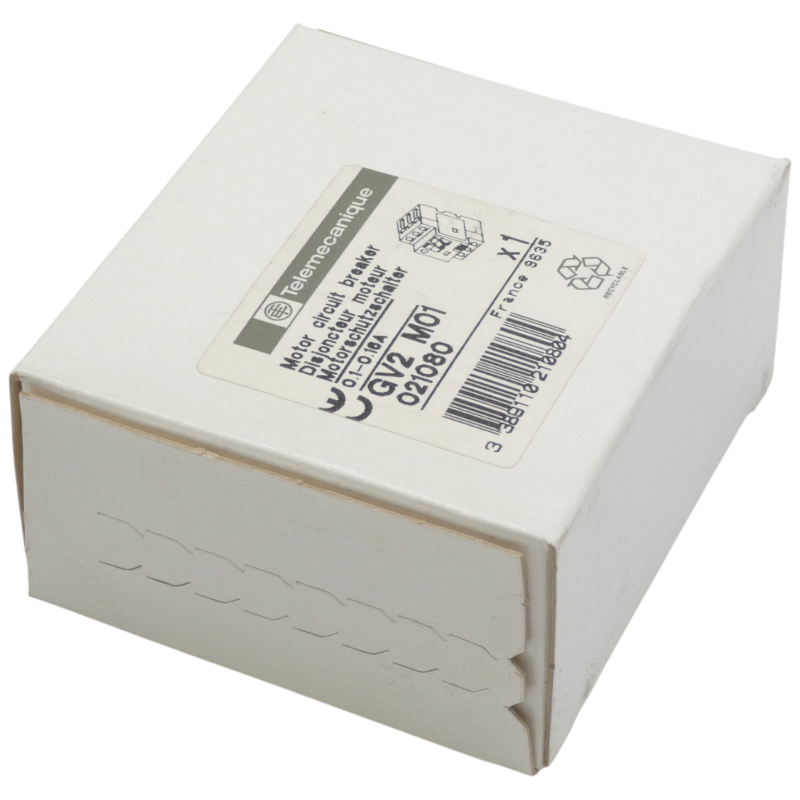 Telemecanique GV2 M01 Motorschutzschalter / Motor protection switch -sealed-