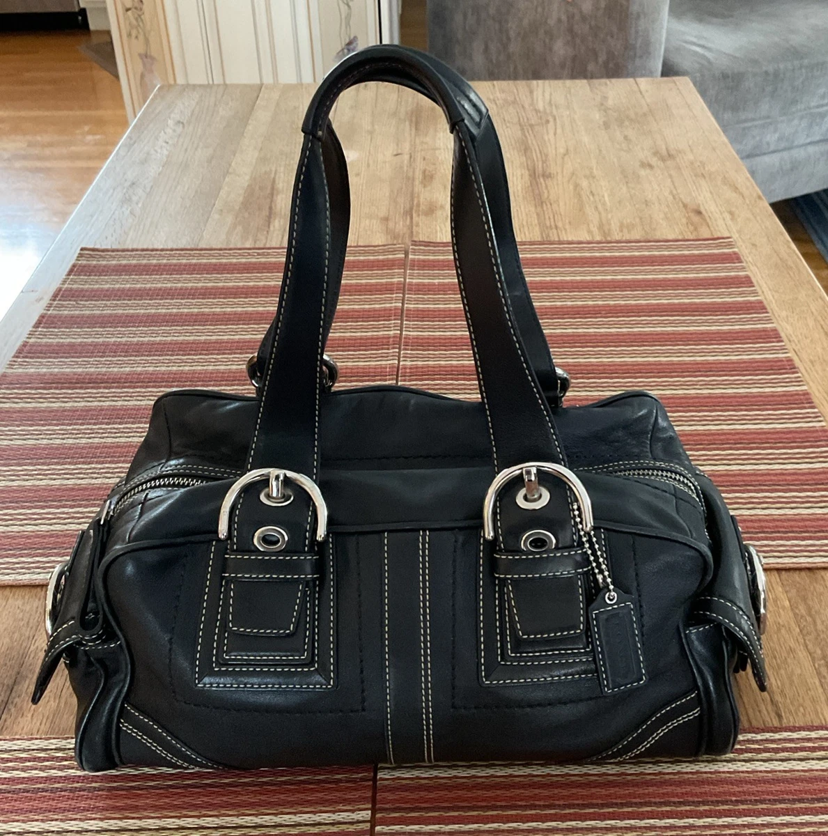 coach boston bag products for sale | eBay