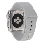 Banda sportiva in gomma per Apple Watch Sport 38 mm con chiusura a spillo