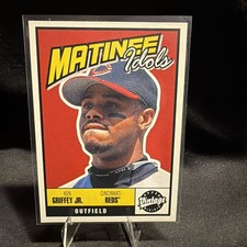 2000 Upper Deck Vintage Matinee Idols Ken Griffey Jr #M1 Cincinnati Reds