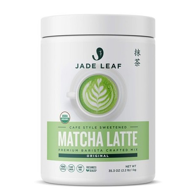 Organic Matcha Latte Mix - Bulk Value Size - Lightly Sweet Japanese Matcha Gr...