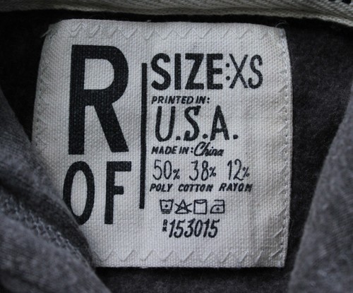 Roots of Fight Men's Jackie Robinson Montreal Pullover Hoodie WR4 Gray Size XS - Picture 5 of 6