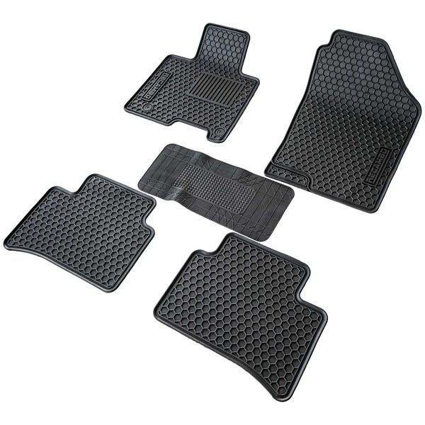 3D Gummi Fussmatten Passend FüR Hyundai Tucson Iv NX4 | Bj Ab 2020> | Passgenau-image
