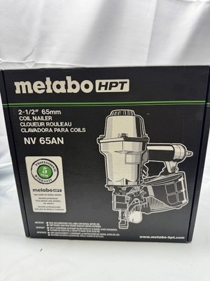 Metabo Hpt 2-1/2In Coil  Nailer-NV  65AN *New