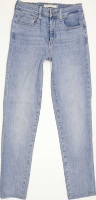 Levi's 721 High Rise  Damen Blau Skinny Stretch Jeans W26 L26 (84374)