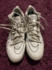 Women’s Size 9 White Nike Lacrosse Field Hockey Cleats Ankle Support