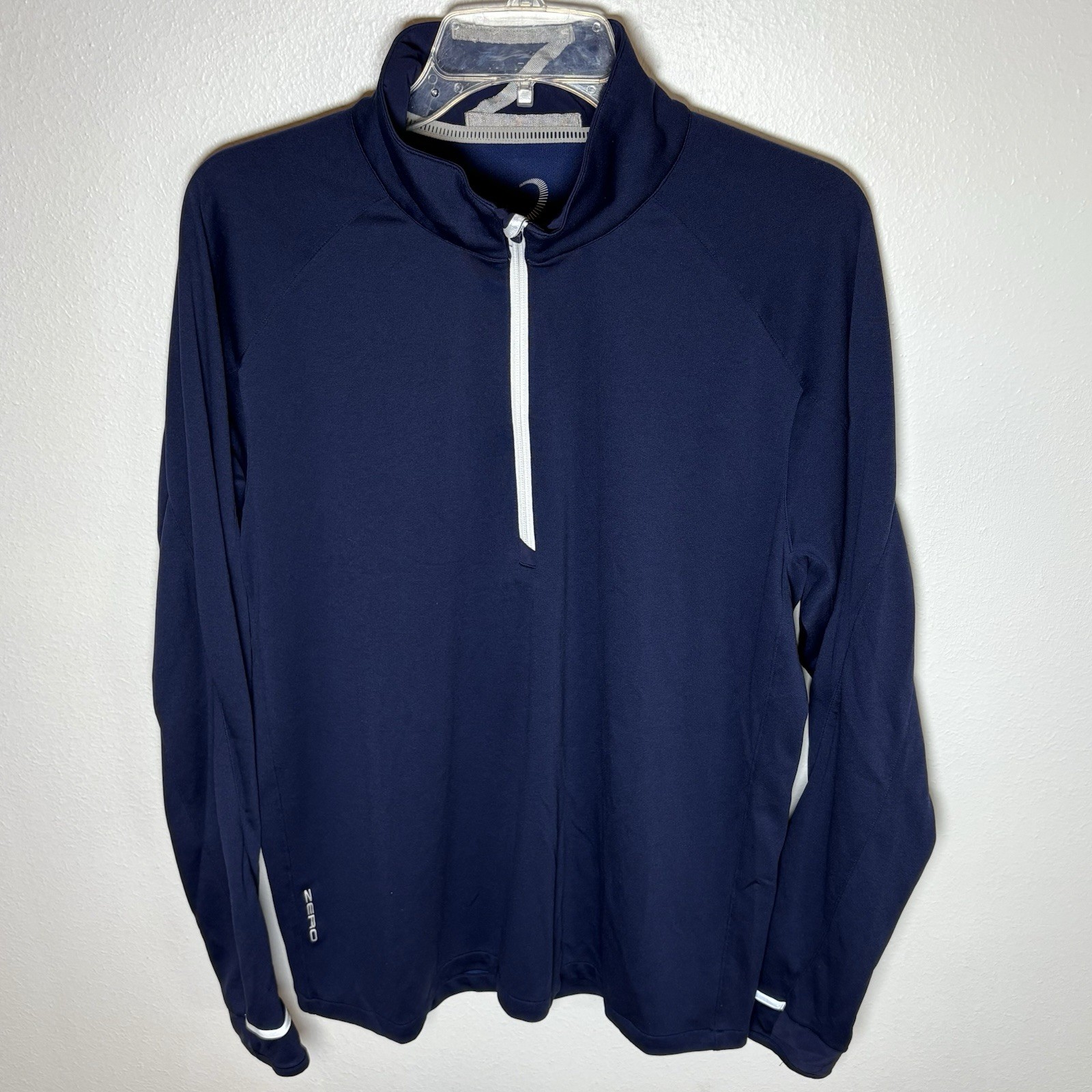 Zero Restriction Z425 Mens Large L 1/4 Zip Pullover Golf Jacket Performance $155