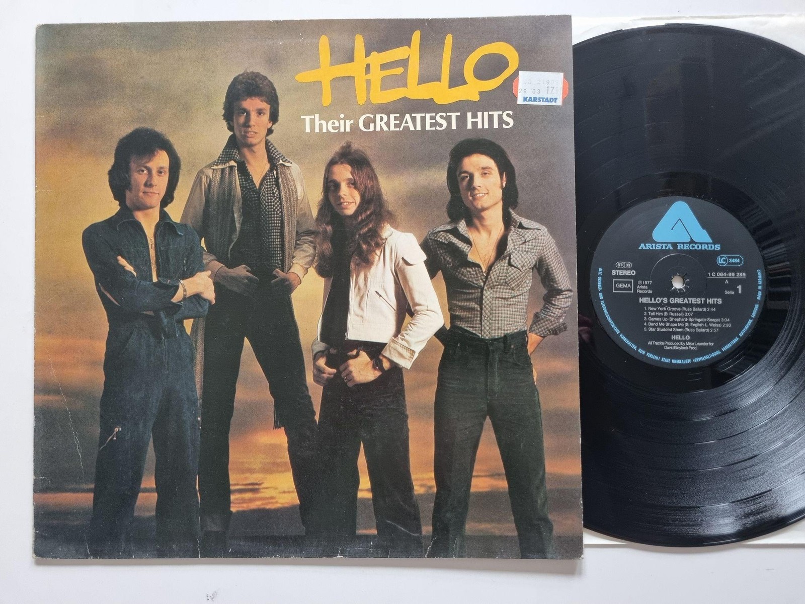 Hello - Their Greatest Hits Vinyl LP Germany