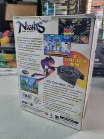Nights Into Dreams (Sega Saturn) Big Box w/3D Control Pad Complete 2 Reg Cards