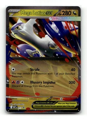 Mega Latias ex 011 Promo Mega Evolutions Pokemon Near Mint