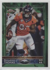 2015 Topps Chrome Green Refractor Demaryius Thomas #14 5h9