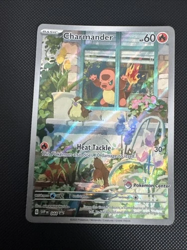 Pokemon Obsidian Flames Charmander SVP 044 Promo Pokemon Center Exclusive