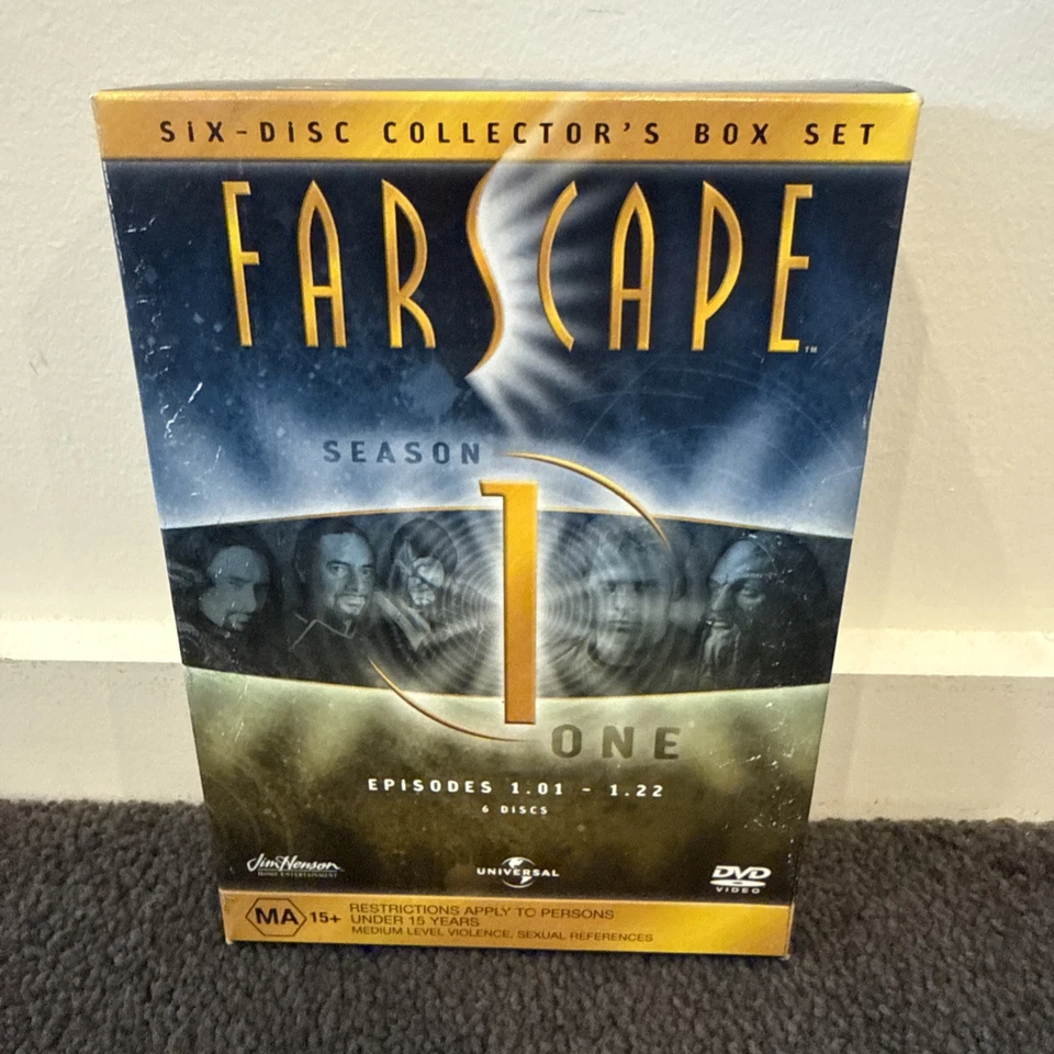 Farscape Complete Series DVD Seasons 1-4 + Peacekeeper War PAL Region 4 - Image 2 of 4